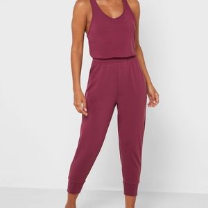 maroon nike jumpsuit